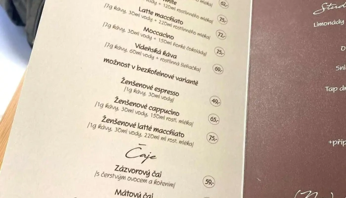 Zdrave Bistro Dary Zeme Roznov Menu - Palackého 43